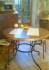 Kovový jedálenský stôl Provence kruh