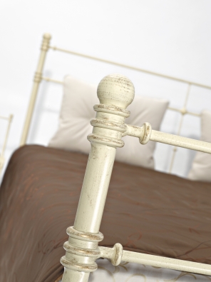 Kovaná posteľ AMALFI, detail