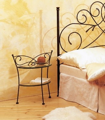 Kovaná postel Andalusia - kanape verze