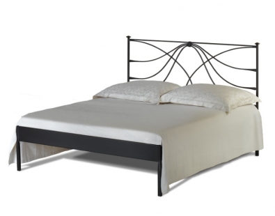 Kovaná postel Calabria - kanape verze